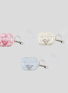 GOODBAI 'HAVE A GOOD DAY'碎花LOGO耳机壳