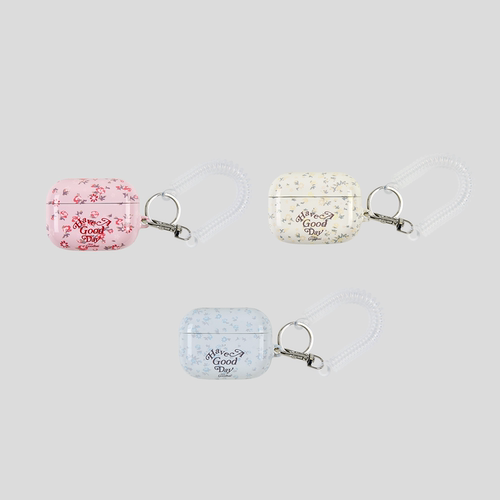 GOODBAI 'HAVE A GOOD DAY'碎花LOGO耳机壳