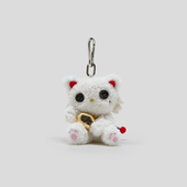 GOODBAI 新年可爱招财猫毛绒玩偶挂件 GOODEES