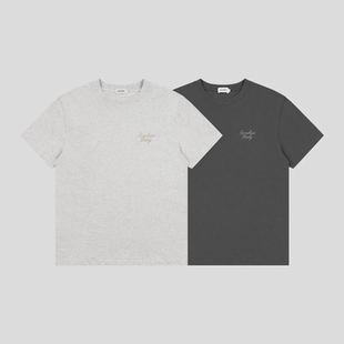 GOODBAI T恤 做旧鸽子logo印花短袖