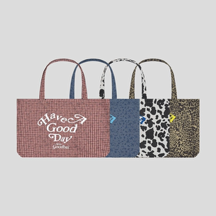 DAY GOODBAI GOOD 印花单肩包 HAVE