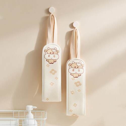 搓澡双面搓背巾拉背条牛洗澡擦背巾去LY-930污搓泥神器爱牛造型洗