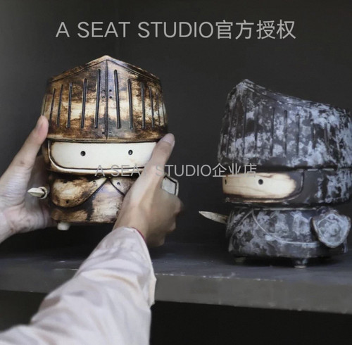A SEAT STUDIO泰国进口Mini Guard迷你卫兵系列块根绿植手工花盆