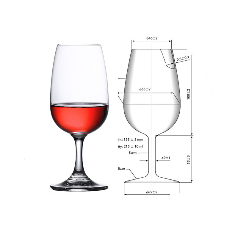 ISO国标葡萄酒品酒杯水晶玻璃专业红酒闻香品鉴杯品酒师专用杯子