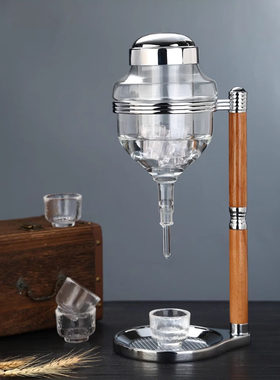 日式冷酒器冰酒壶清酒酒具分酒器滴漏式醒酒器温酒壶红酒醒酒器