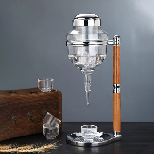 日式冷酒器冰酒壶清酒酒具分酒器滴漏式醒酒器温酒壶红酒醒酒器