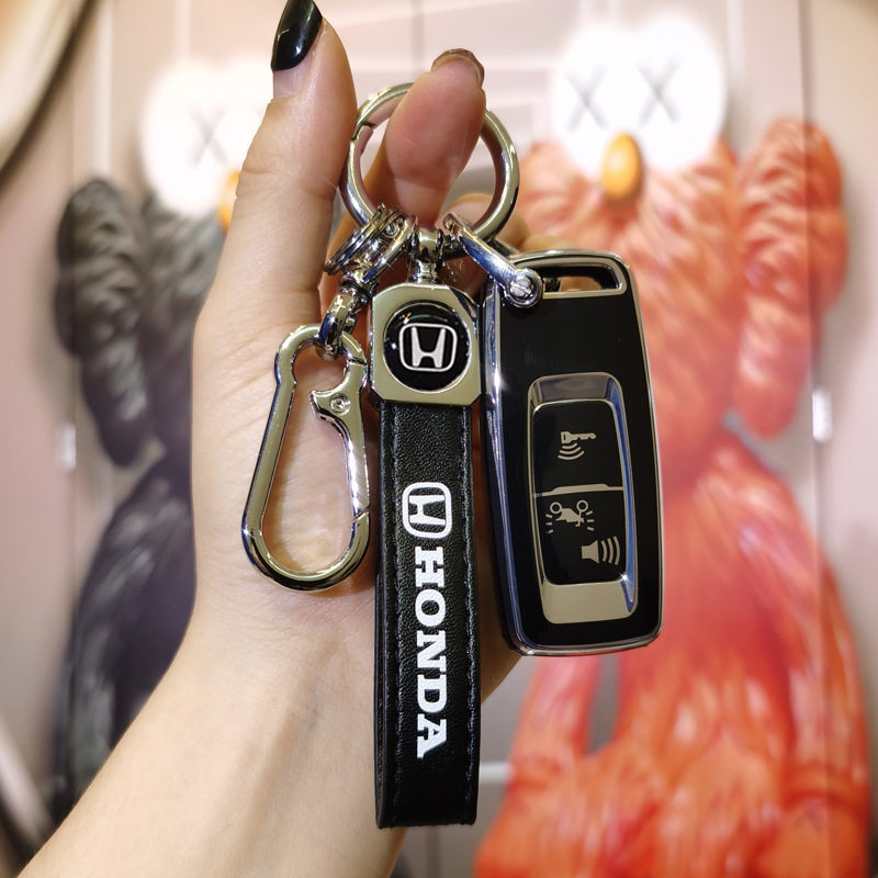 适用本田摩托车PCX160钥匙套click150 lead125佛沙350钥匙扣壳