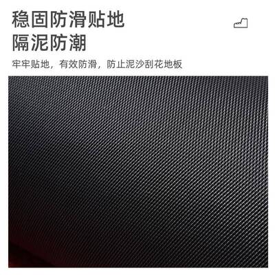 进丝圈-马门门外地垫脚法式花砖地垫德里美式复古皮垫革除丝圈尘