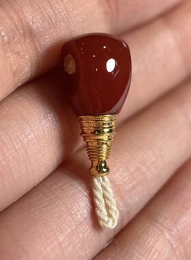 原矿保山南红三通佛头老