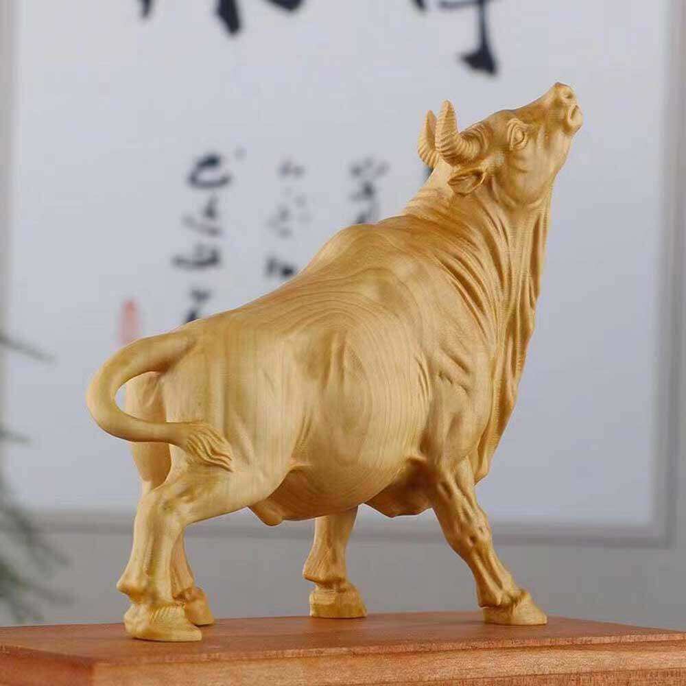 崖柏朝天牛摆件手把件实