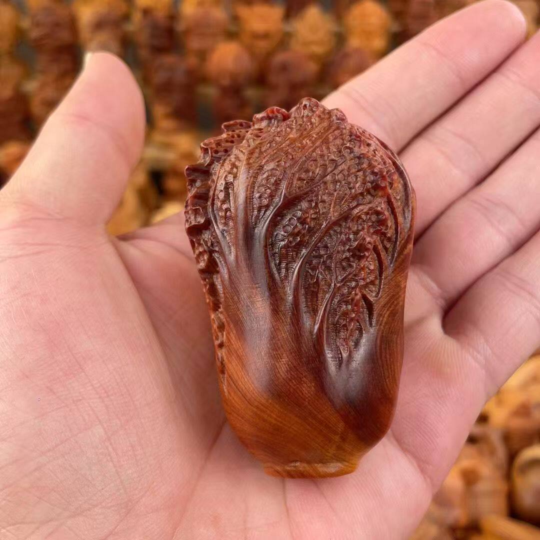 太行崖柏百财整木雕刻小