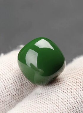 精品俄料碧玉单珠散珠老