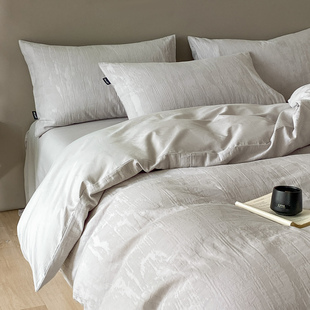 德国轻奢提花被套单件纯棉100全棉新款 单独被罩200x230床上四件套