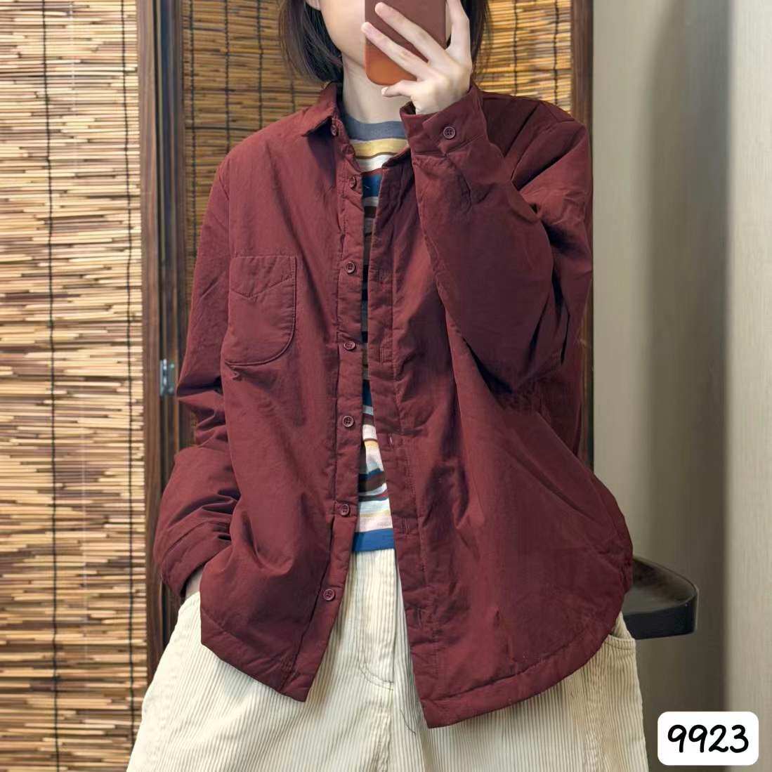 秋冬季女士棉衣棉外套