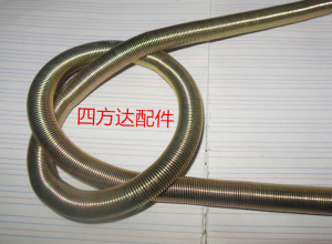 。橡胶刹车b油管弹簧 钢丝护簧油管护套弹簧