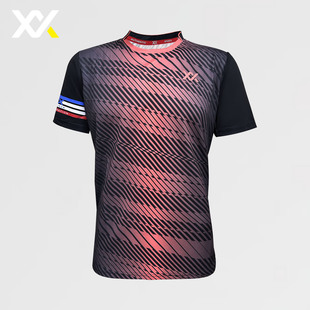 短袖 速干羽毛球服通款 专业运动训练服大赛服T恤 新款 MAXX玛速正品