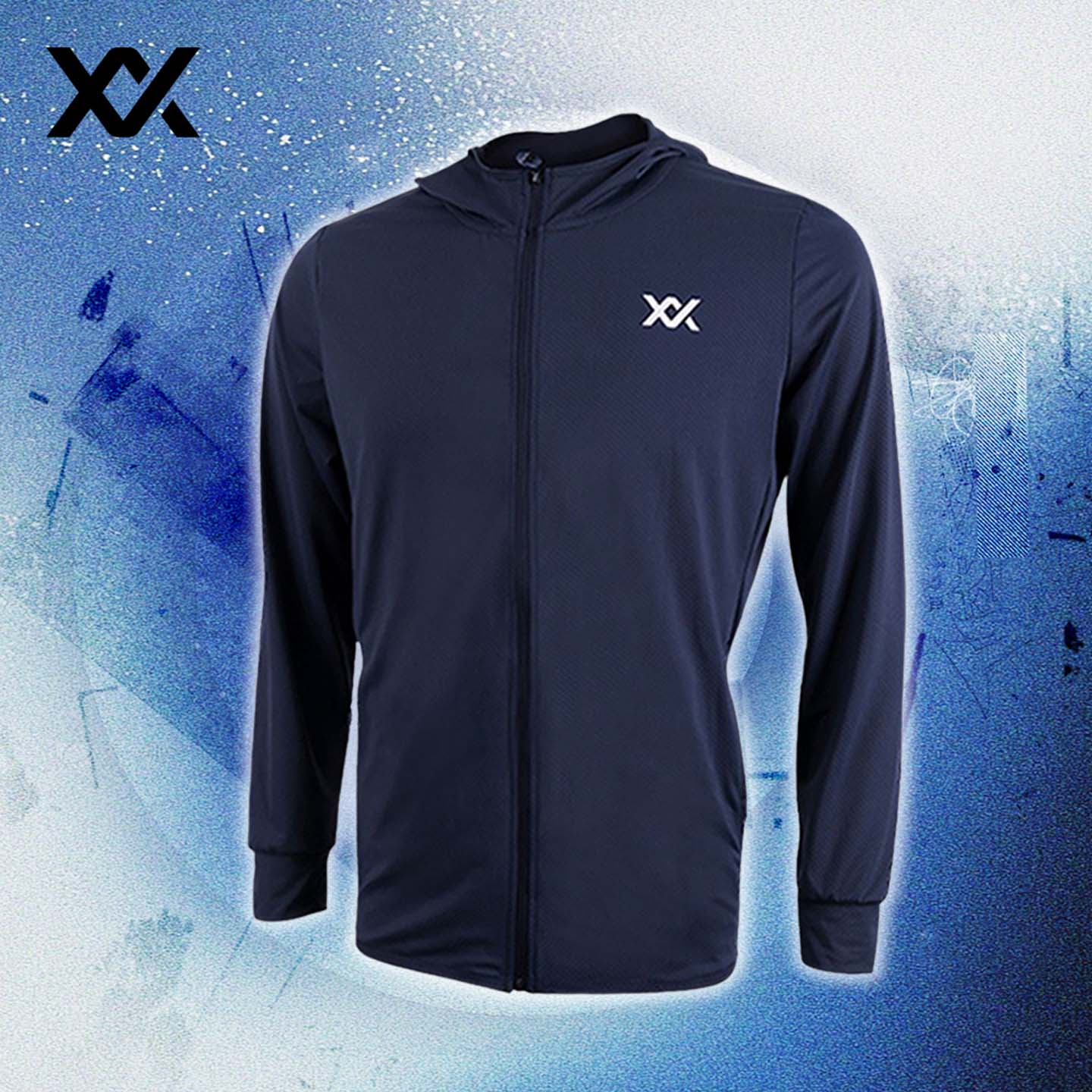 MAXX/MXJK01玛速正品轻薄拉链卫衣运动开衫羽毛球服百搭上衣外套