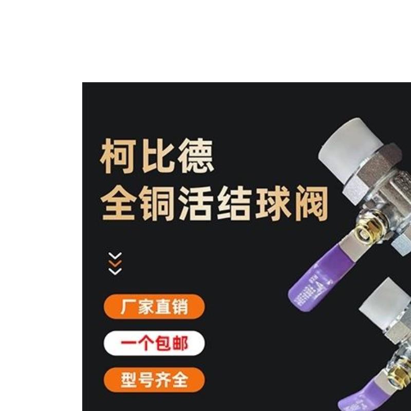 PPR活接球阀4分20全铜大体6分25加厚1寸32阀门大全铜芯镀镍优惠装
