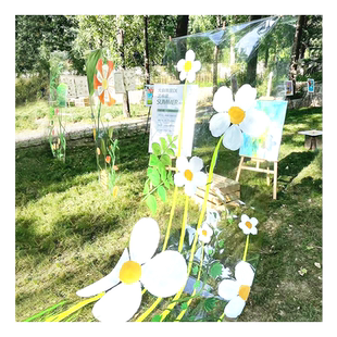 透明膜塑料片彩色玻璃纸幼儿园环创材料pvc软膜涂鸦绘画胶片贴纸