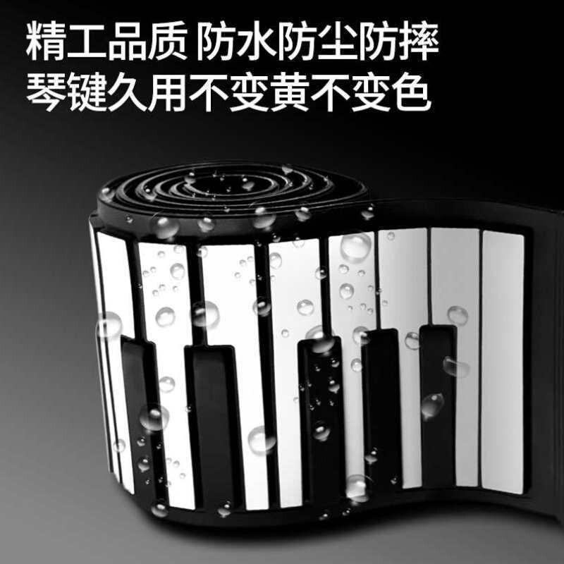 新款特伦斯手卷钢琴专业88键盘初学者练习幼师便携式电子钢琴儿童怎么样,好用不?