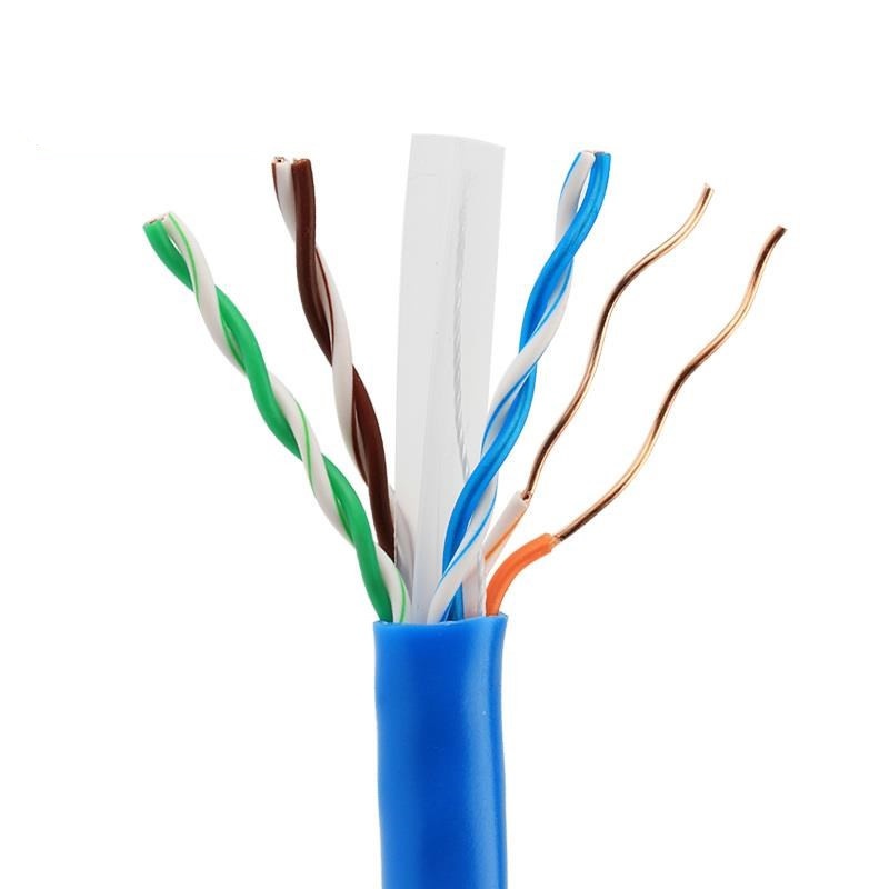 超六类网线8芯*0.57芯千兆网络线双绞网络宽带网线300米1箱