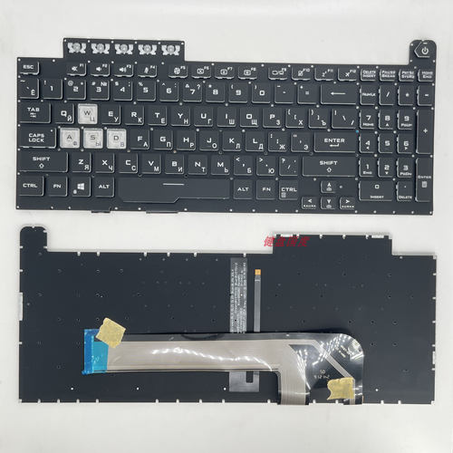适用RU/华硕天选1/2飞行堡垒8 FA506/H/I FX506 FX706L 键盘FA706