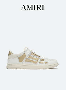 【礼物】AMIRI 早秋男鞋 金属配色骨头图案骨头鞋