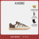 新品 AMIRI 2026年早春新品 女士 绒面革骨头动物纹理德训鞋