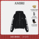 新品 AMIRI 2026早春新品 男士 骨头LOGO拉链连帽外套