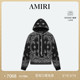 针织衫 AMIRI 撞色印花连帽长袖 男装 春季