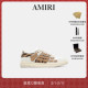 新品 AMIRI 2026年早春新品 女士 绒面革动物纹理骨头鞋