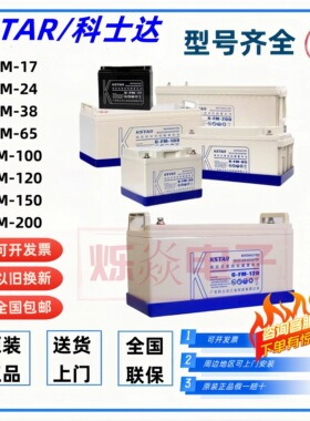 科士达蓄电池6-FM-65 12V65AH 65ah38ah24ahUPSEPS直流屏太阳能