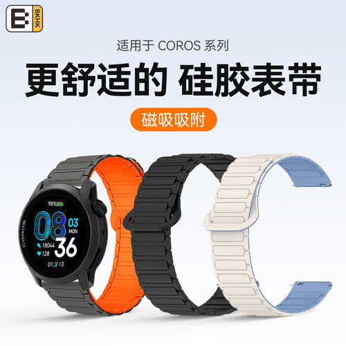 BKHK高驰三株硅胶磁吸表带