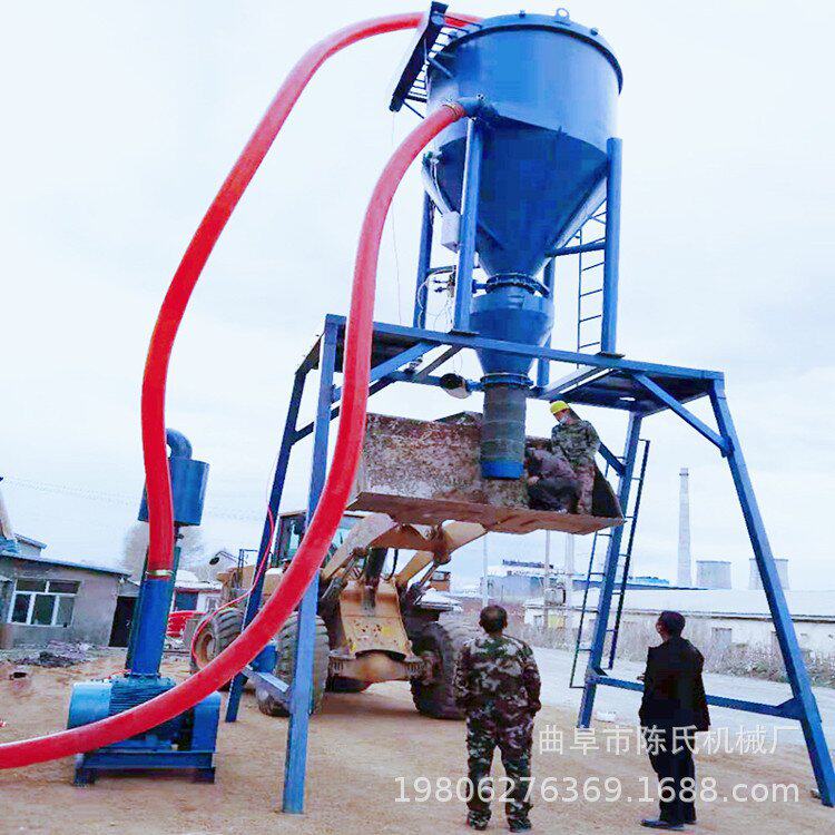 电厂烟道清灰气力输送机 150型干灰石粉吸灰机 水泥负压吸送设备