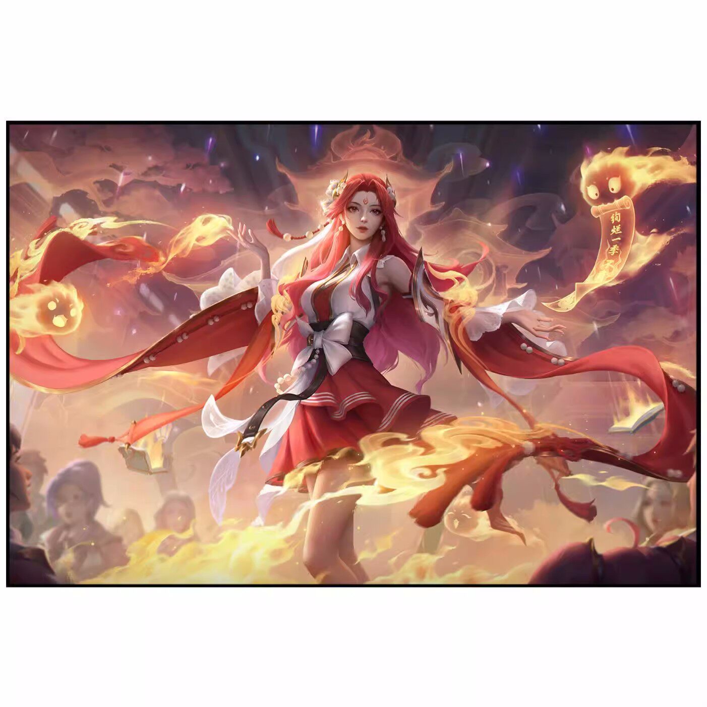 王者荣耀diy数字油画手绘女英雄貂蝉唤灵魅影露娜启示之音填色画