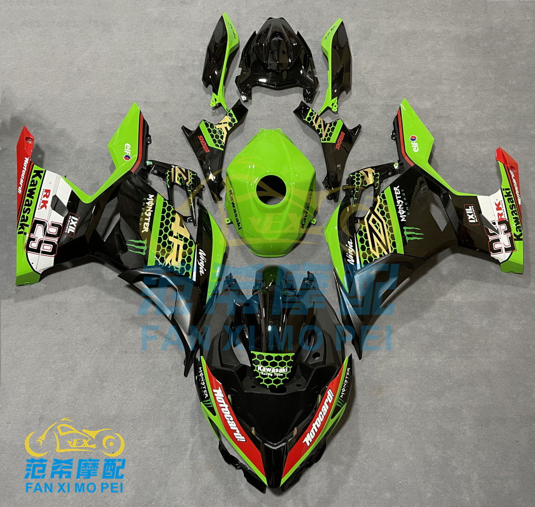 川崎 小忍者400 ninja400 2018-23年 外壳 全车外壳 注塑外壳z