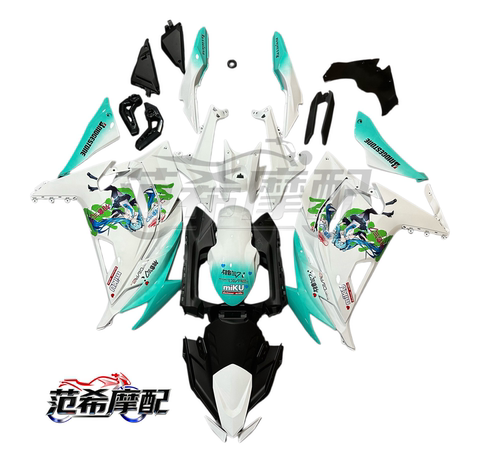 适用川崎忍者650 Ninja650全车外壳2020-2023年KRT车壳护板整流罩