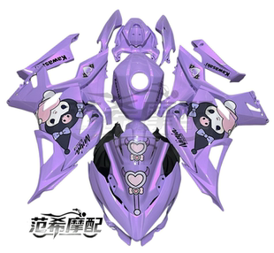 适用川崎忍者400外壳 Ninja400 19-25款全车外壳 车壳改色