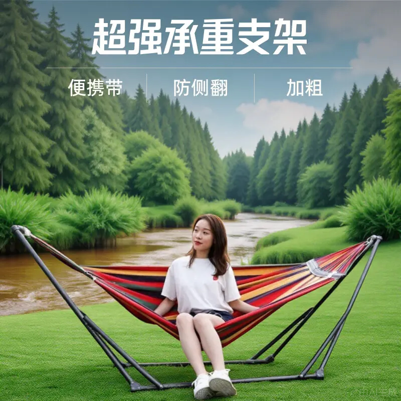 吊床支架新款折叠架烤漆