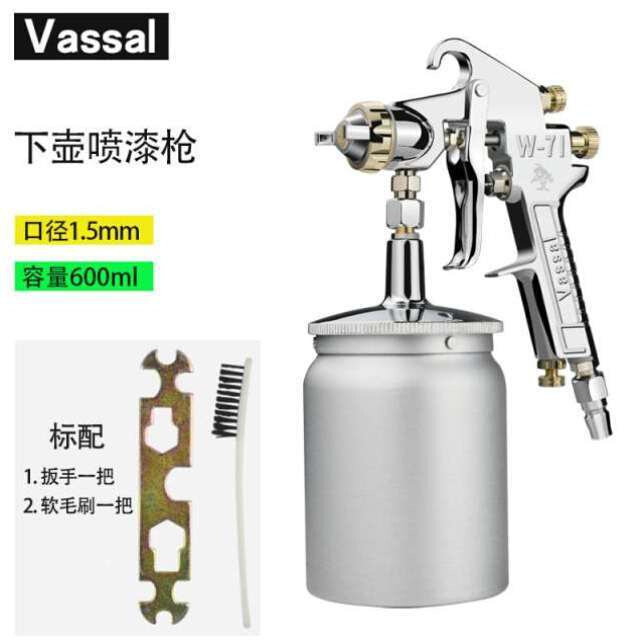 极速臣子喷漆枪气动油漆喷枪喷涂机汽车家具乳胶S漆喷漆工具涂料