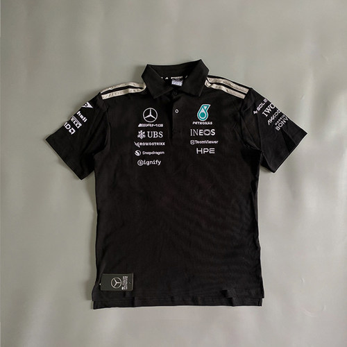 奔驰F1厂队服通勤短袖