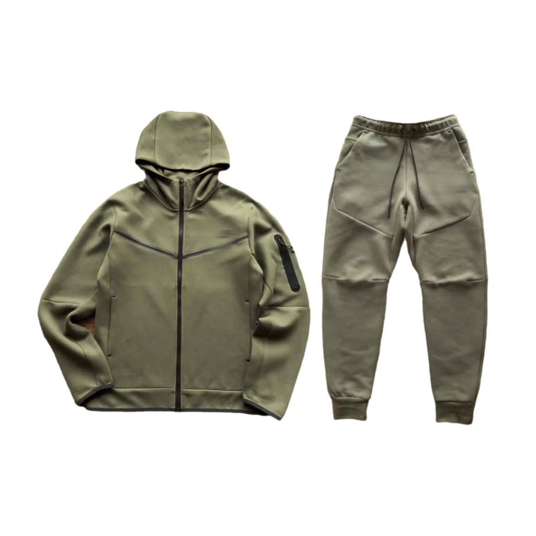 thumbnail for American Drill Windrunner Sports Suit Air Layer Cotton Feet Casual Sweater Pants