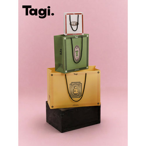 Tagi.新款印花手提袋礼品袋