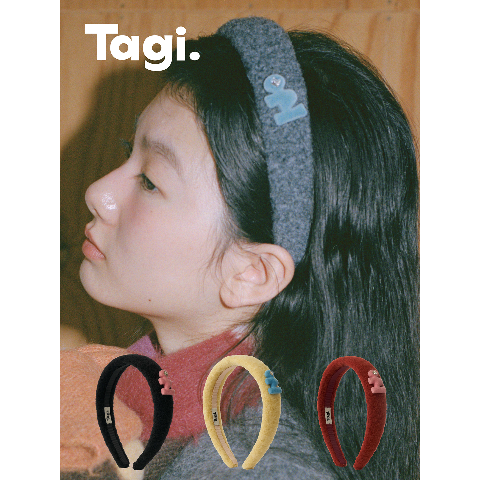 温暖可爱气质发箍Tagi