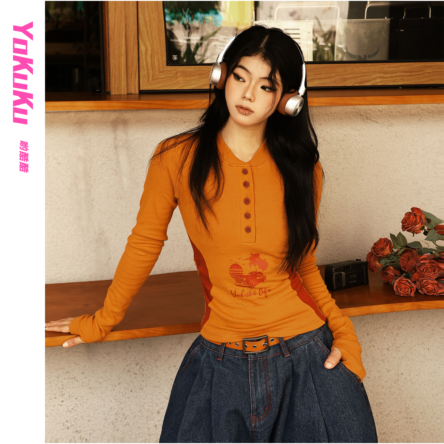 哟酷酷小众设计感短袖T恤女