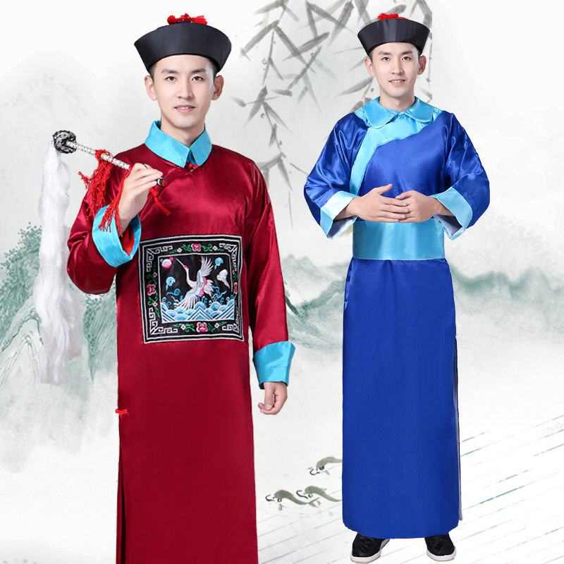 清朝服装太监公公总管古装甄嬛传小品戏服男舞台演出古风表演服男