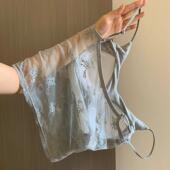 蕾丝吊带带胸垫背心女秋外穿无袖 上衣女辣妹穿搭纯欲风2025新款