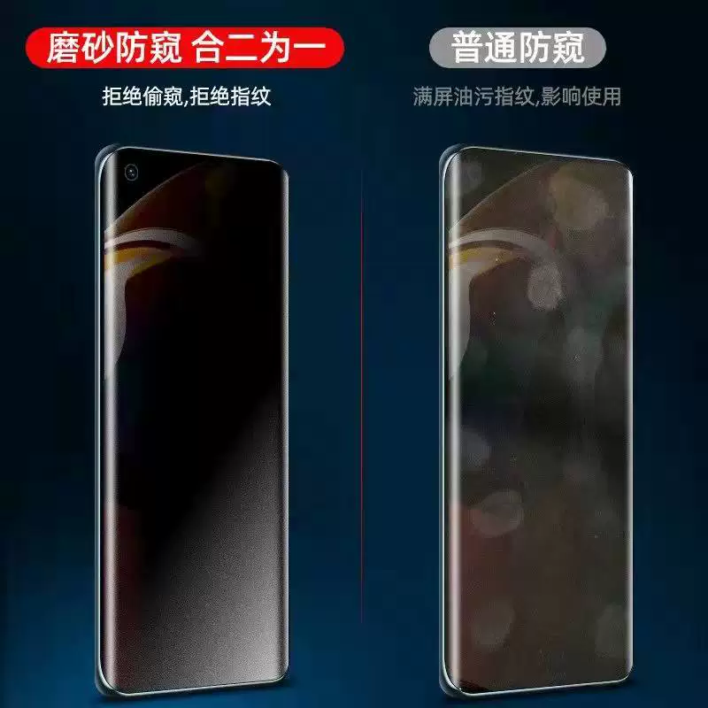 Фиолетово-матовый Huawei Mate40pro антистепной водяной конденсат Mate30pro отпечаток пальца разблокировка Mate40RS Porsche защита от подглядывания матовый анти-глазfilm 30 полное покрытие MT30 мягкая пленка применимо применимо
