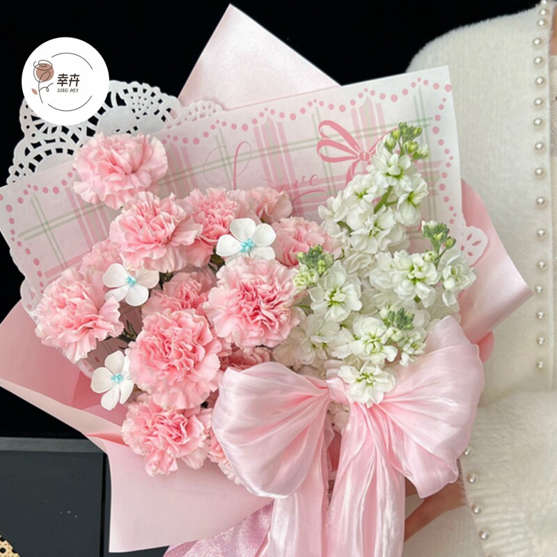 日常新款防水加厚瑰宝珠光纸风华包花纸质鲜花花束包装纸花艺材料