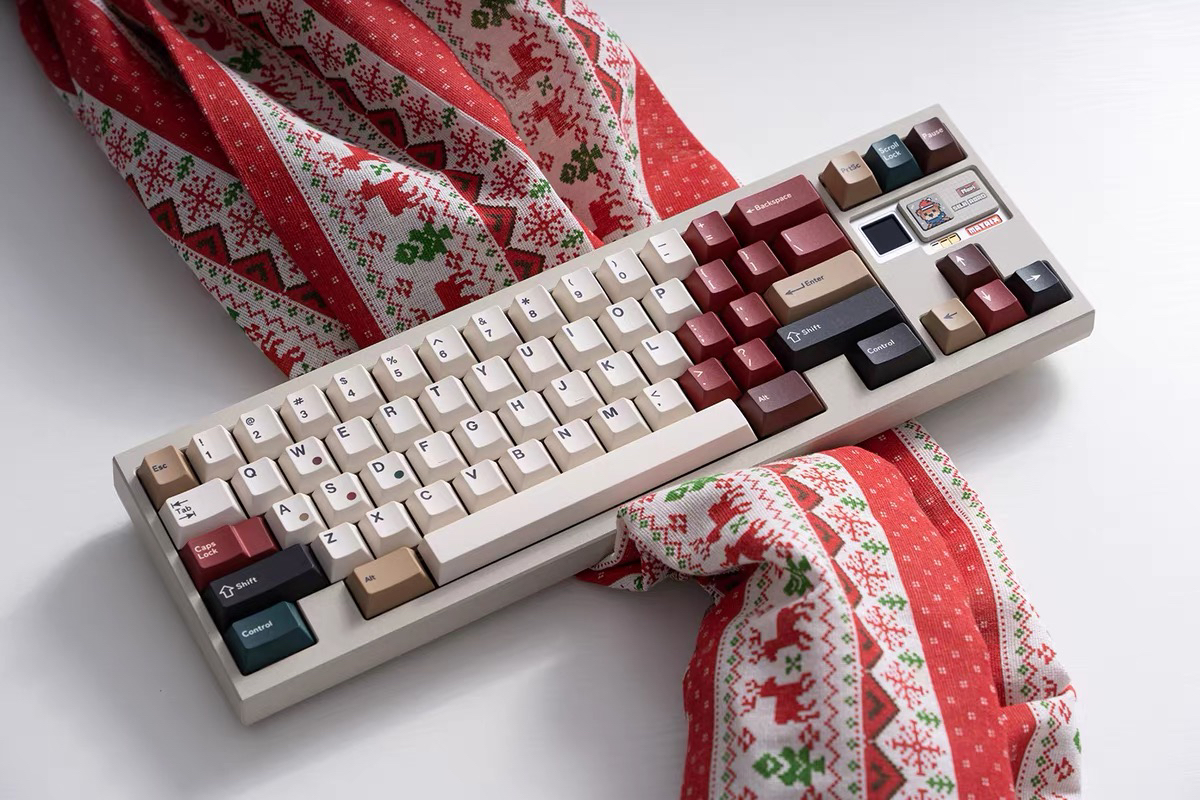 日当午Retro Mixed Lights混灯键帽PBT热升华樱桃原厂高度